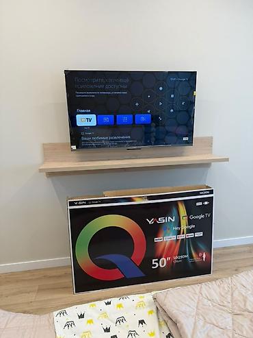 Смарт‑телевизор YASIN 50" (модель 50Q90M), диагональ 126 см. Основные