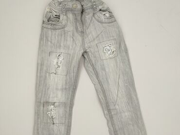 malowane jeansy: Jeans, DenimCo, 7 years, 116/122, condition - Very good
