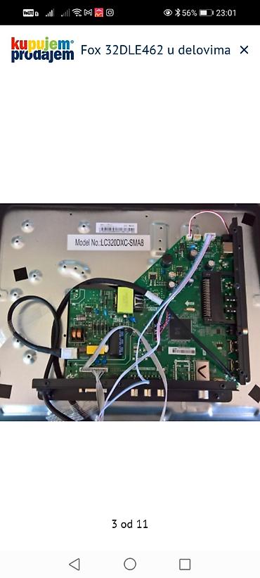 Matične ploče: Fox 32DLE462 – delovi - Originalni delovi za LED TV Fox model — 4