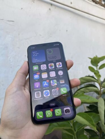 iphone z: IPhone 11 Pro Max, 256 GB, Matte Space Gray, Zəmanət, Face ID, Sənədlərlə