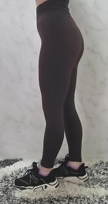 Helanke, biciklistički šortsevi: Ženske sportske helanke – visoki struk, bešavne - Model: uske helanke — 7