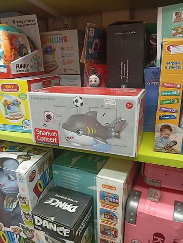 кот акула: Игрушка «Shark Concert» — забавная интерактивная акула с мячом — 2