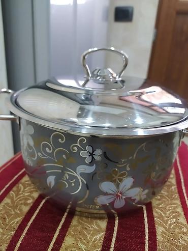 samovar 10 litr: Qazan, rəng - Boz, Paslanmayan polad, 3 l, Türkiyə — 4
