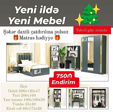 Yataq otağı dəstləri: Təknəfərlik çarpayı, Dolab, Yeni -da lalafo.az — 11 Yataq otağı dəstləri: Təknəfərlik çarpayı, Dolab, Yeni — 11