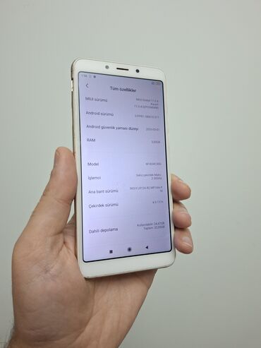 Redmi: Redmi 6A, 32 GB, rəng - Ağ — 4