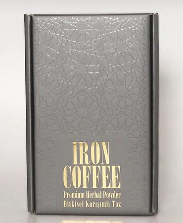 vip international кофе: Məhsul: IRON COFFEE – Premium Herbal Powder (Bitkisel Qarışımlı Toz)- — 1