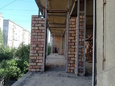 construction: Кирпич иштерин жасайбыз - Выполняем кладку наружных стен и — 2