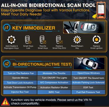 Alati za automobile: Novo - LAUNCH Creader Elite za BMW/MINI/Rolls‑Royce Obd2 31+ Reset - — 9