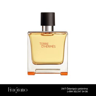 Ətriyyat: Hermes Terre d`Hermes 75 ml EDP - 180 AZN Kişi üçün İstehsal