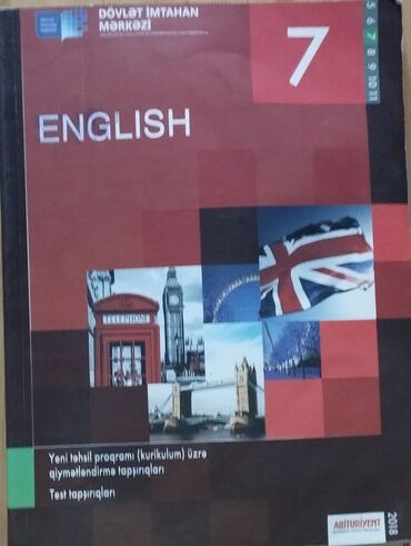 4 cü sinif testleri ingilis dili: İngilis dili. 7ci sinif test kitabı. Dim