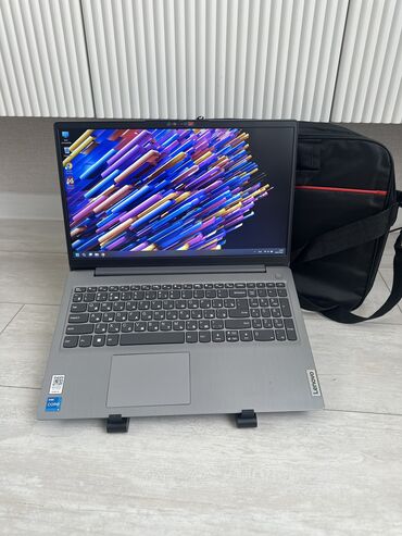 ноутбук core i7: Ноутбук, Lenovo, 8 ГБ ОЭТ, Intel Core i5, 15.6 ", Колдонулган, Татаал эмес тапшырмалар үчүн, эс тутум NVMe SSD