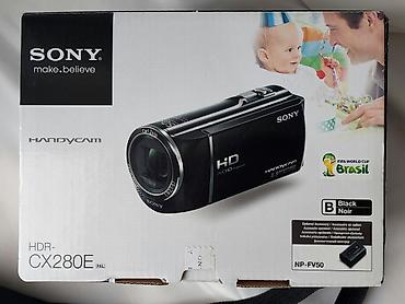 sony handycam: Sony Handycam HDR-CX250 videokamera Xüsusiyyətlər: - HD AVCHD — 5