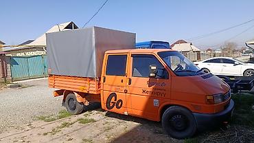 трехдверный: Volkswagen Transporter: 1996 г., 2.4 л, Механика, Пикап — 2