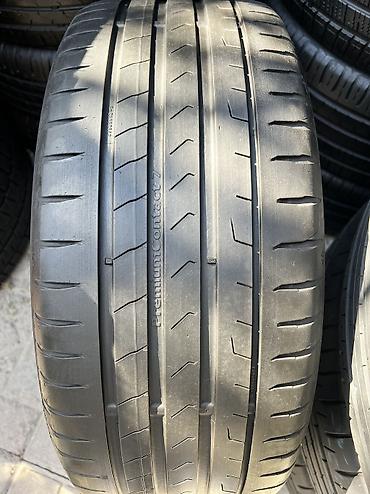 r17 22555: Шины 225 / 50 / R 17, Лето, Б/у, Пара, Германия, Continental — 2