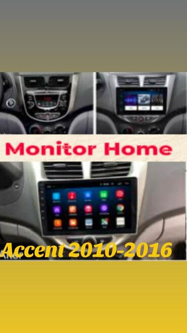 Digər aksesuarlar: Accent 2010-2016 monitor