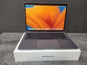 macbook air 2020 бишкек: Ноутбук, Apple, 8 ГБ ОЗУ, Apple M1, 13.3 ", Б/у, Для несложных задач, память SSD