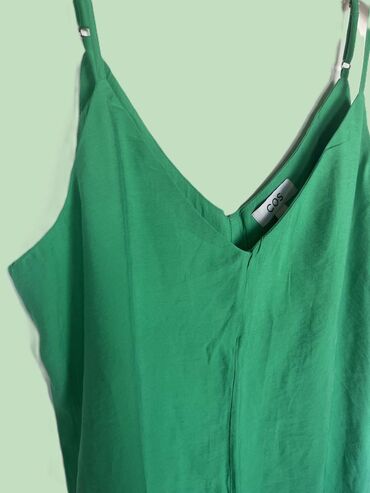 Haljine: Cos M (EU 38), bоја - Zelena, Oversize, Na bretele
