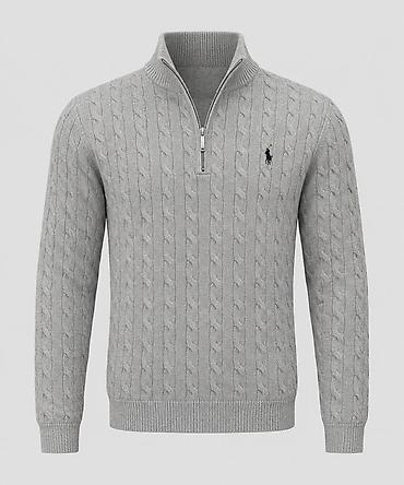 Свитера: Мужской свитер, M, L, XL, Polo Ralph Lauren, Новый, цвет - Серый, Бесплатная доставка — 4
