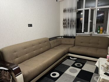 продаю старую мебель: Künc divan dəsti Bazalıdır Qonaq otağı, studiya və ofislər üçün rahat