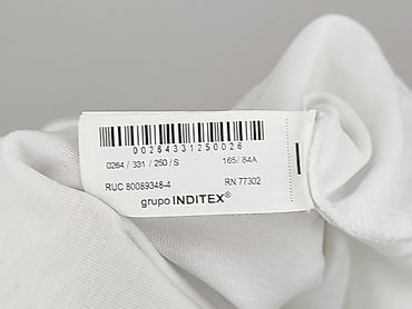 białe t shirty basic: Inditex, T-shirt damski, rozmiar S — 5