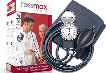 Yerimək üçün arabalar, çəliklər, əsalar, rollatorlar: Tonometr Rossmax İsvecrə istehsali olan Rossmax -GB102 mexaniki
