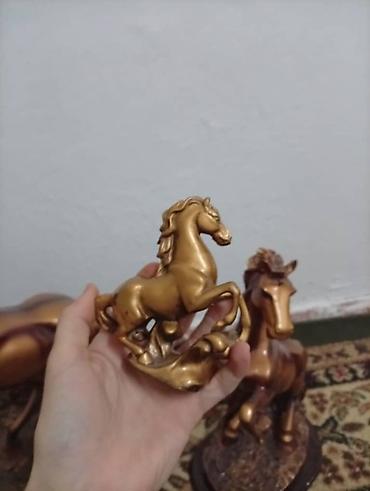 Статуэтки: Декоративные статуэтки «Лошадь» - Набор из трех фигур: две — 4