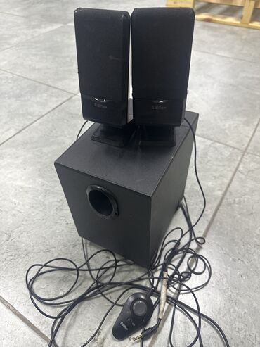 динамик для сабвуфера: 🔊 Колонки Edifier R101T06 (2.1 система) Отличное звучание для