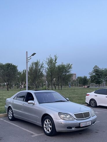 Mercedes-Benz: Mercedes-Benz S-Class: 2000 г., 5 л, Автомат, Газ, Седан