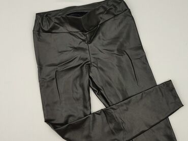legginsy damskie na rower: Leggings Eco-leather for women, Esmara, size M (EU 38)