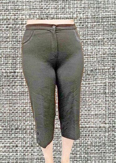 джинсы брюки женские: Брюки короткие - размер 48 - 50