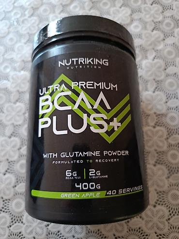 İdman qidaları: NUTRIKING Nutrition Ultra Premium BCAA PLUS+ (Green Apple) - Tərkib — 1
