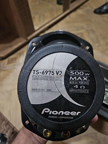 Avtoelektronika: Pioneer avtomobil audio dəsti Komplekt: - 4 ədəd Pioneer 6"x9" — 3