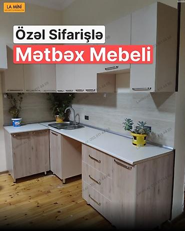 3d saat: Sifarişlə mətbəx dəsti, Özü çəkən petlələr, Teksturalı laminat — 1