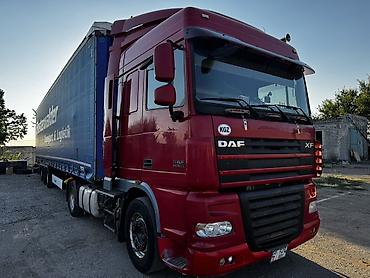даф 105 2013: Тягач, DAF, 2008 г., Тентованный — 2