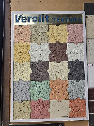 маркиры: Фасадная и интерьерная декоративная штукатурка Verolit Textura — — 1