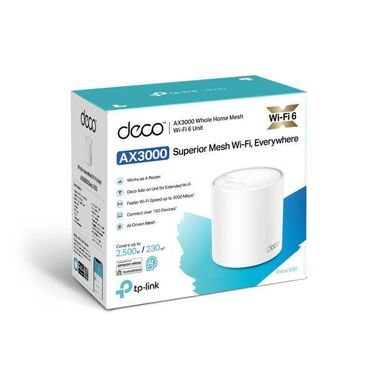 3 g modem: TP-Link Deco X50 AX3000 (1pack) Xüsusiyyətləri : Brend: TP-Link