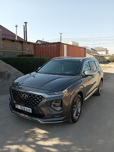 gray f17: Hyundai Santa Fe: 2019 г., 2.2 л, Автомат, Дизель, Кроссовер — 2
