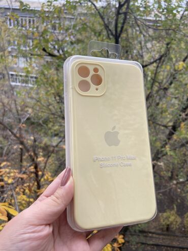 iphone 11 pro max цена бишкек бу: Чехол для IPhone 11 Pro Max
Силиконовая, нежно-желтого цвета