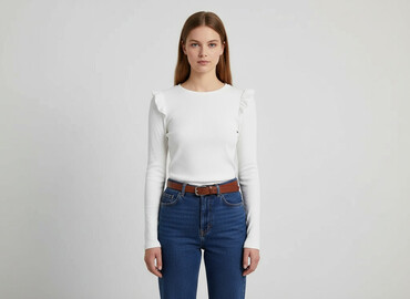 simple ubrania: Sinsay, Women's blouse, size S