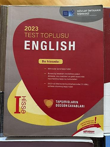 Testlər: Satılır: Dil öyrənənlər və abituriyentlər üçün dərs və test kitabları — 4