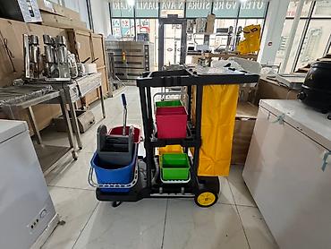 matorlu araba: Peşəkar təmizlik arabası – çoxfunksiyalı komplekt - Möhkəm plastik — 2
