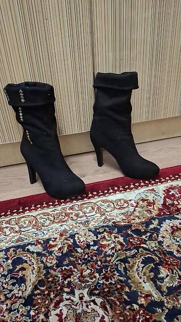 мир обувь: Сапоги, 38, Новый, цвет - Черный — 1