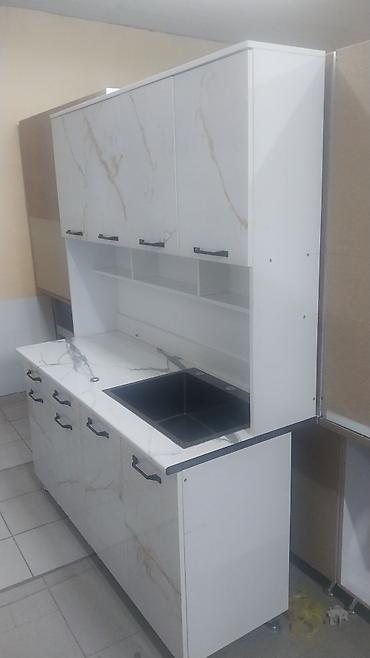 silver kitchen: Кухонный гарнитур, Новый, цвет - Белый, Бесплатная доставка — 9