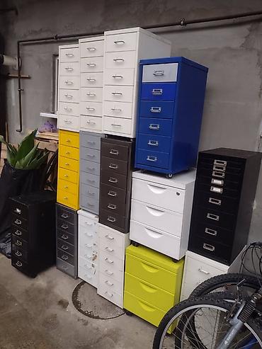 Ostali alati i mašine: Metalni fiokar/ ormarići sa fiokama - Dimenzije visina 66,5 cm — 5