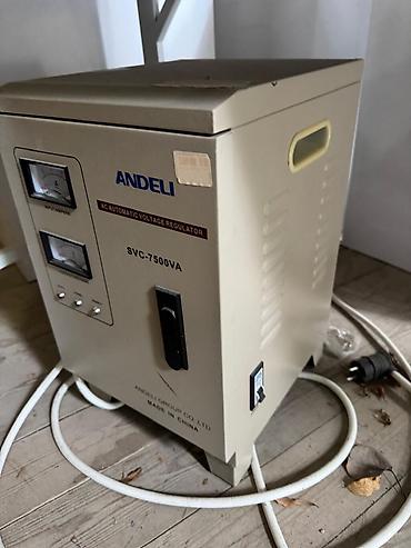 ANDELI SVC-7500VA – AC Automatic Voltage Regulator.lazer qparati ucun