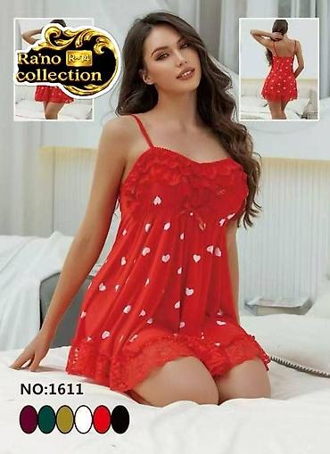 Комплекты: Комплект, Пеньюар, Сатин, С кружевом — 37