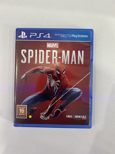 Игровые диски и картриджи: Marvel's Spider-Man, Экшен, Новый Диск, PS4 (Sony Playstation 4), Самовывоз