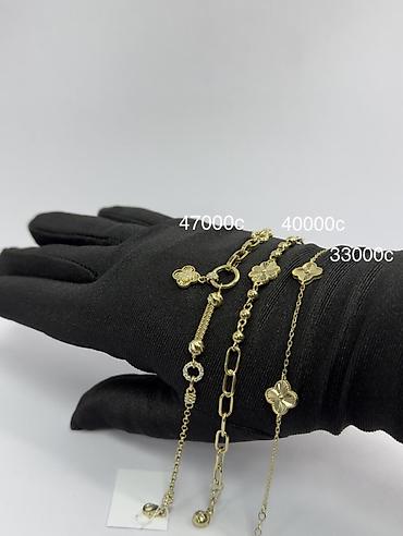 черные часы: Браслет, Проба 585, Женские, Новый — 4