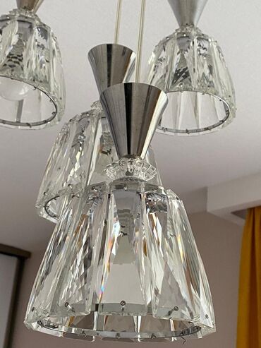 бактерицидная лампа: Çılçıraq, 3 lampa, Şüşə