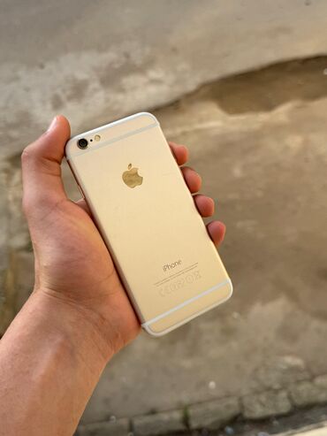 qayali gold market sumqayit: IPhone 6s, 16 GB, Qızılı, Barmaq izi